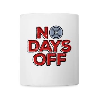 Fitness Bodybuilding Workout Statement - Mug blanc - blanc - Devant