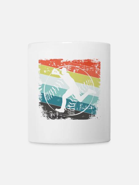 Baseball Baseballspieler - Tasse - Weiß