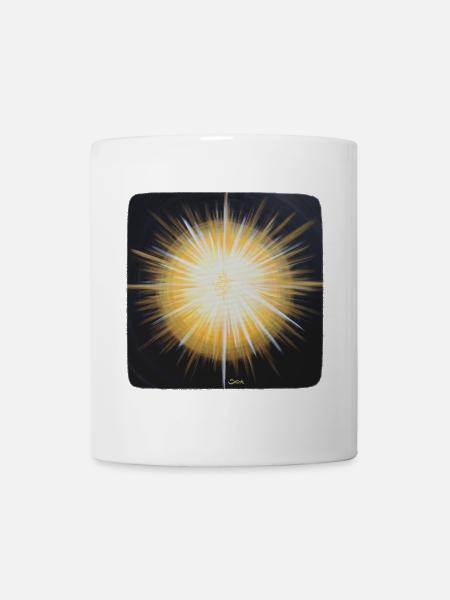 Sternentor Licht im Dunkeln Sonja Ariel von Staden - Tasse - Weiß