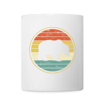 Ours ours - Mug blanc - blanc - Devant