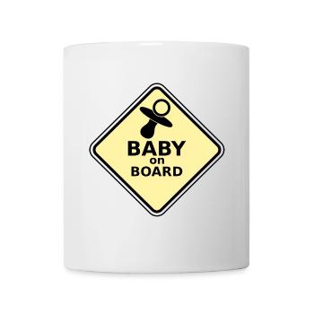 Baby gelb - Tasse - Weiß - Vorne