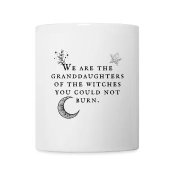 Witch - witches granddaughters moon - bright - Mug - white - Front