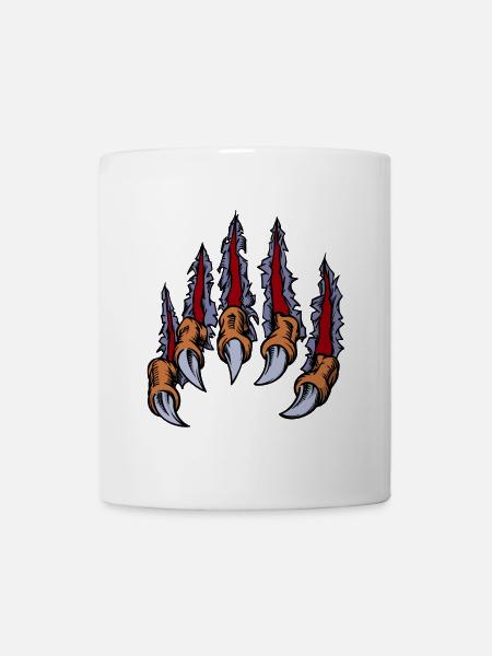 Animaux Griffes - Mug blanc - blanc