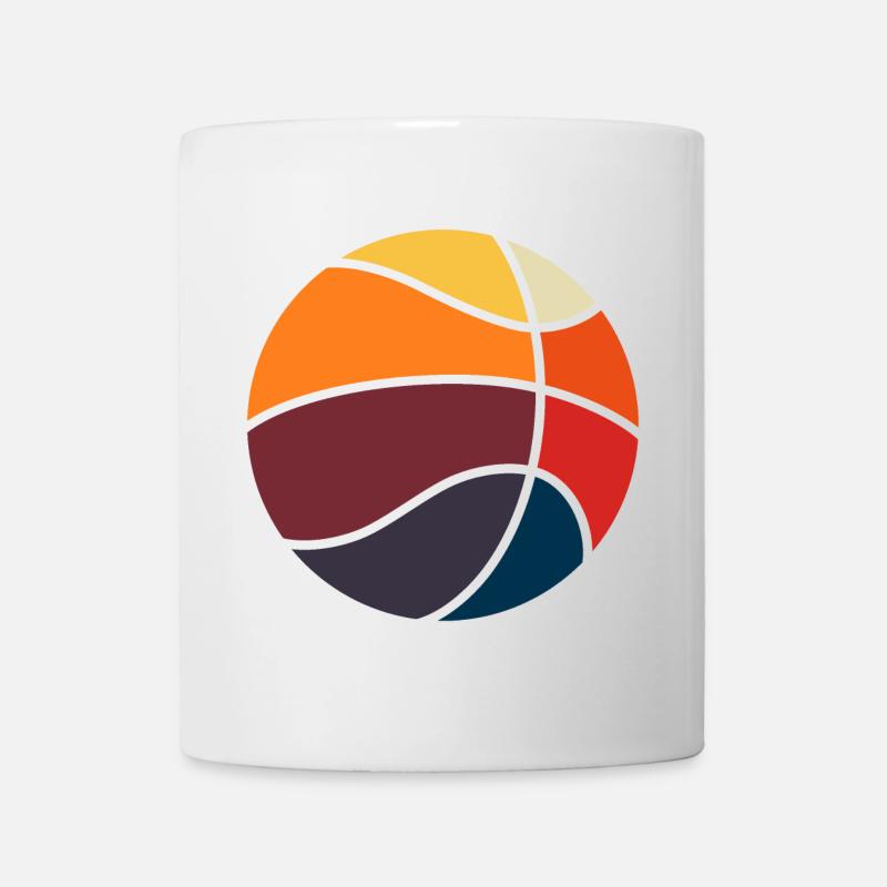 Design Abstrait Coloré Énergie - Mug blanc - blanc