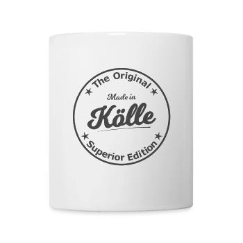 Made in Kölle - Tasse - Weiß - Vorne