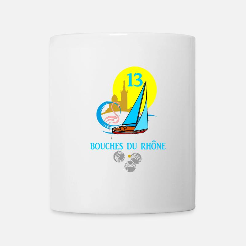 Bouches du rhône - Mug blanc - blanc