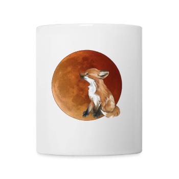 Moon fox in the evening light - Mug - white - Front
