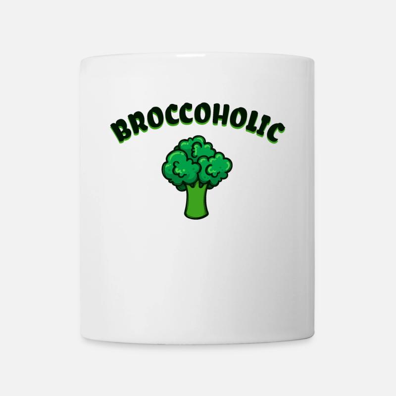 Drôles de phrases Vegan santé - Mug blanc - blanc
