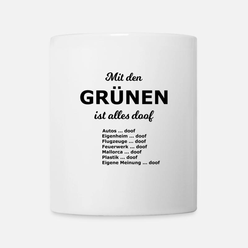 Doof - Tasse - Weiß
