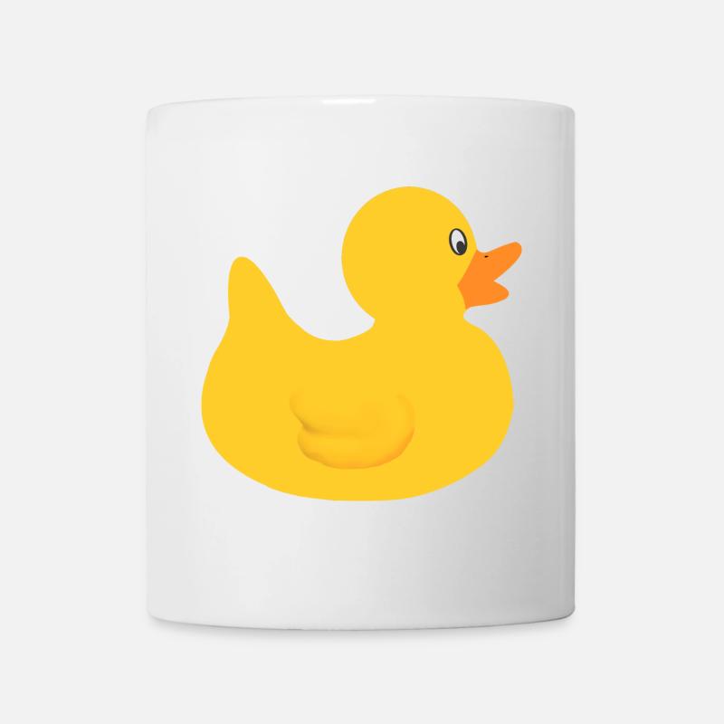 Ente - Tasse - Weiß