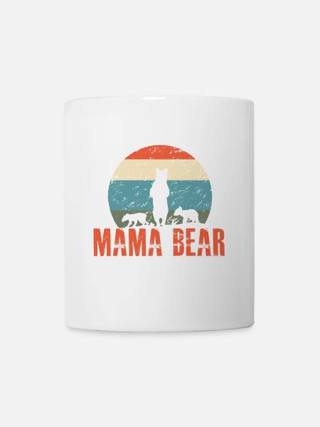 Mama Bear Muttertag - Tasse - Weiß