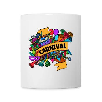 Carnival Masks Carnival Carnival Procession - Mug - white - Front