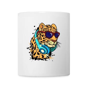 Cool Tier Headset - Tasse - Weiß - Vorne