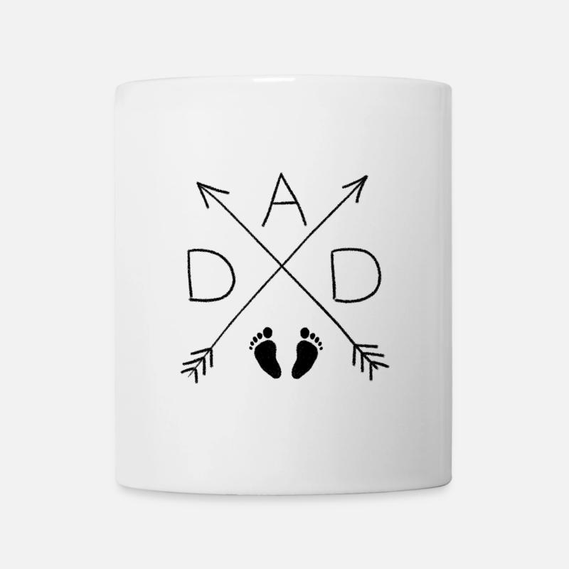 Papa papa Papa Babyf.fess. - Mug blanc - blanc