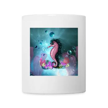 Cute little seahorse - Mug - white - Front