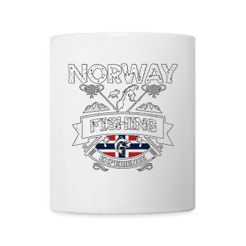 Norway Fishing Experience Angeln Norwegen - Mug - white - Front