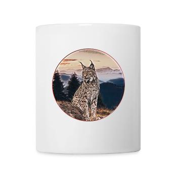 Lynx Nature Freedom Wildcat - Mug - white - Front