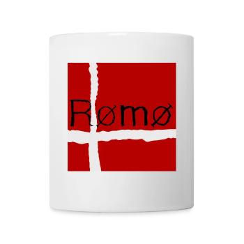 Rømø Kreuz Nordic Design - Tasse - Weiß - Vorne