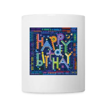 The Birthday Theme - Tasse - Weiß - Vorne