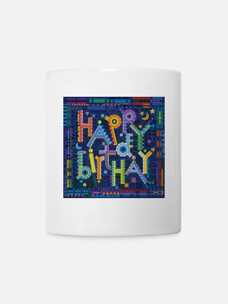 The Birthday Theme - Tasse - Weiß