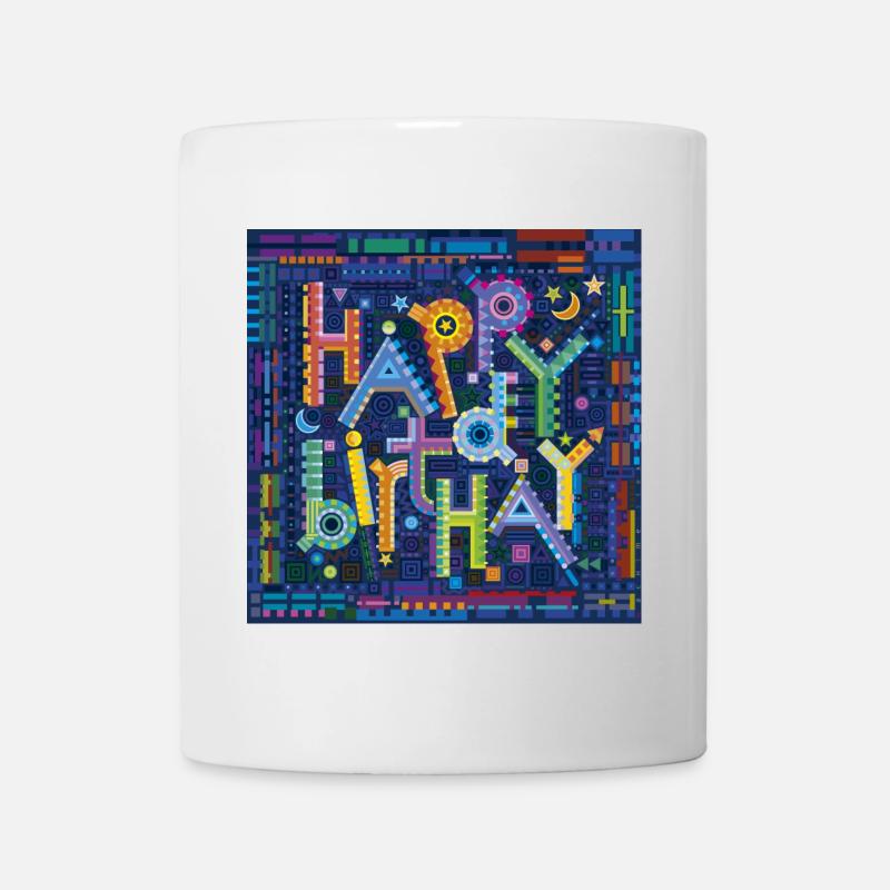 The Birthday Theme - Tasse - Weiß