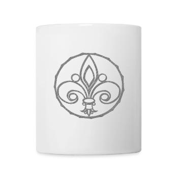 wappensymbole, fleur de lys Relief - Tasse - Weiß - Vorne