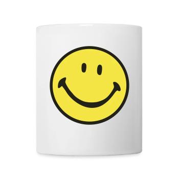 Sourire - Mug blanc - blanc - Devant