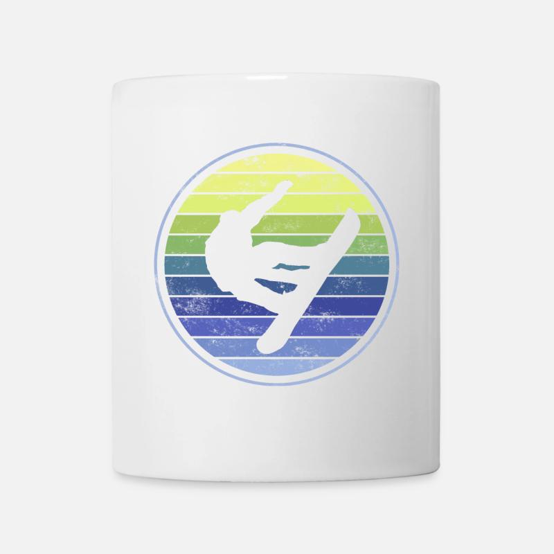 Snowboard snowboarders - Mug - white
