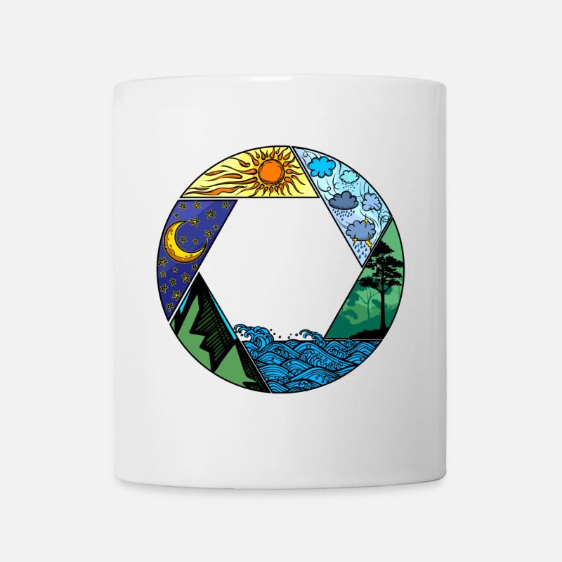 Mutter Natur Baum Umwelt - Tasse - Weiß