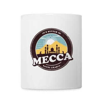 Mecca Saudi Arabia Mosque Design - Mug - white - Front