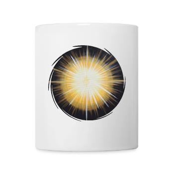 Sternentor Licht im Dunkeln rund - Sonja Ariel - Tasse - Weiß - Vorne
