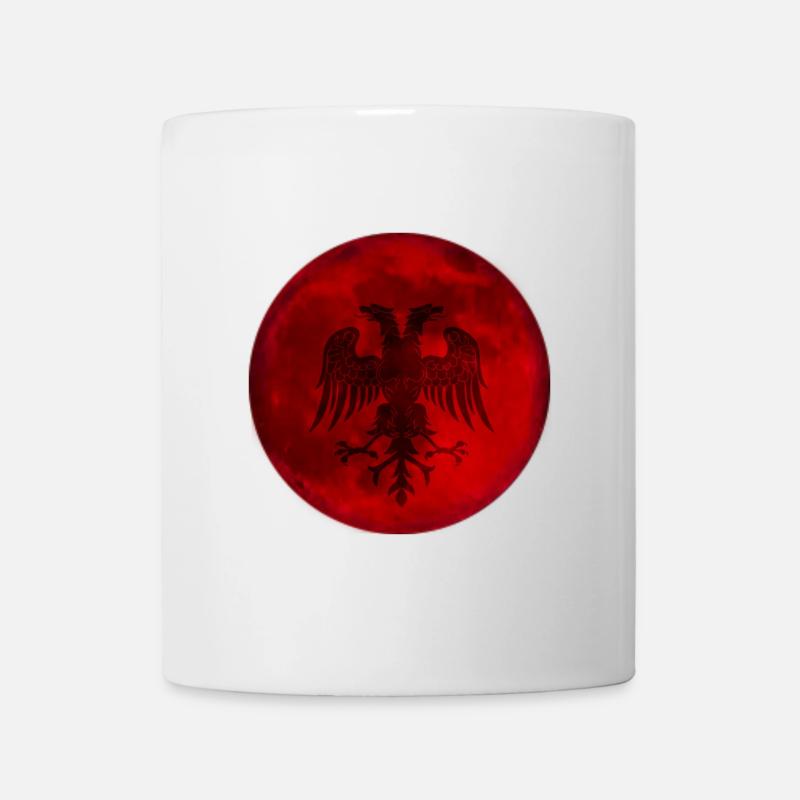 Albanian world - Mug blanc - blanc