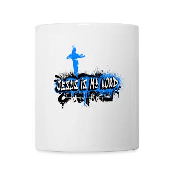 Le design de Jésus est mon seigneur - Mug blanc - blanc - Devant