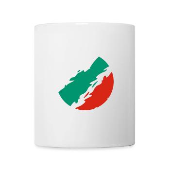 Drapeau de la Bulgarie - Mug blanc - blanc - Devant