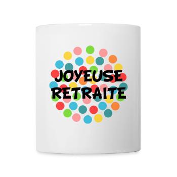 RUHESTAND. GUTER RUHESTAND. GLÜCKLICHEN RUHESTAND - Tasse - Weiß - Vorne