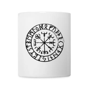used Design - Vegvisir - Guide - Circuit de rune - Mug blanc - blanc - Devant