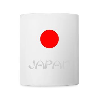 FLAGGE. JAPAN. JAPAN. ASIEN. ASIATISCH. SPORT - Tasse - Weiß - Vorne