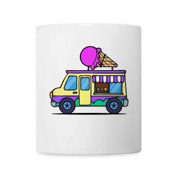 Kids Eiscreme - Tasse - Weiß - Vorne