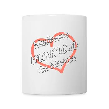 Meilleure Maman du Monde - Mug blanc - blanc - Devant