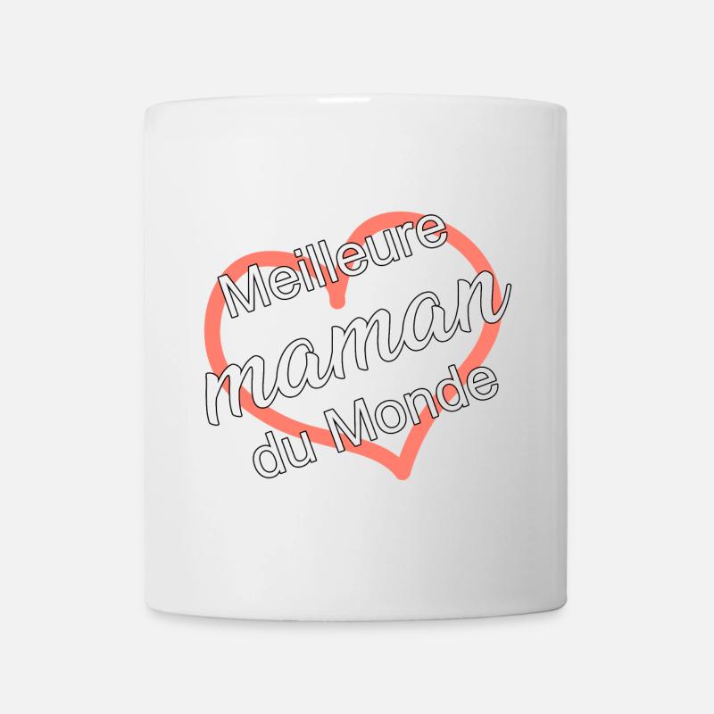 Meilleure Maman du Monde - Mug blanc - blanc