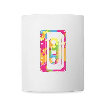 Musikkassetten Mixtape 80S und 90S - Tasse - Weiß - Vorne