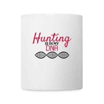 Die Jagd liegt in meiner DNA - Tasse - Weiß - Vorne