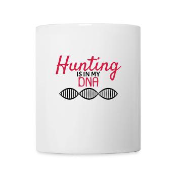 Die Jagd liegt in meiner DNA - Tasse - Weiß - Vorne