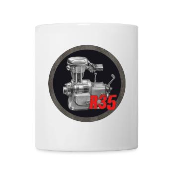 EMW R35 Oldtimer Moto - Mug blanc - blanc - Devant