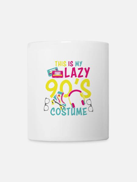 This is My Lazy 90S Costume Party 90S - Mug - white