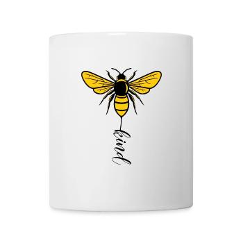 Cool Bee Kind Be Kind Hippie Soul - Mug - white - Front