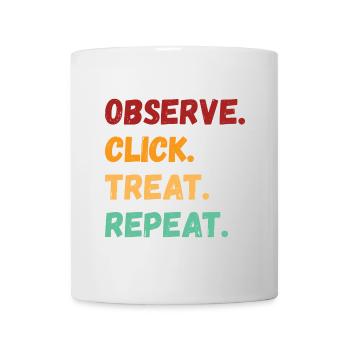 Click Treat Dog Training - Mug - white - Front