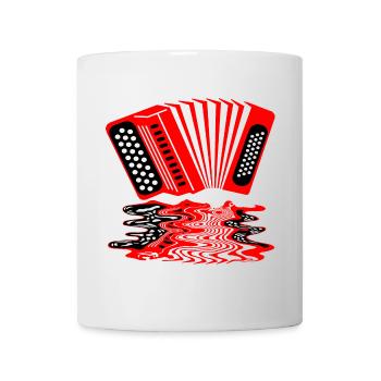 Accordion Musician Music - Mug - white - Front