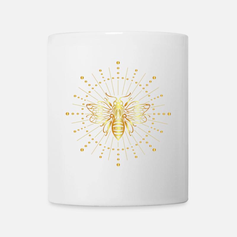 Abeille Soleil Abeille abeille abeille - Mug blanc - blanc