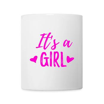 It's a girl - Tasse - Weiß - Vorne